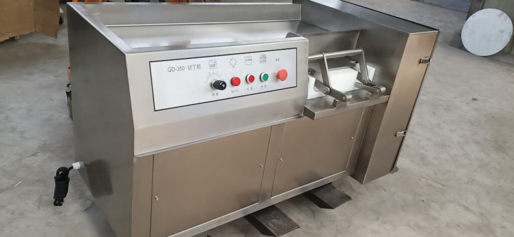 Frozen meat dicing machine delivery