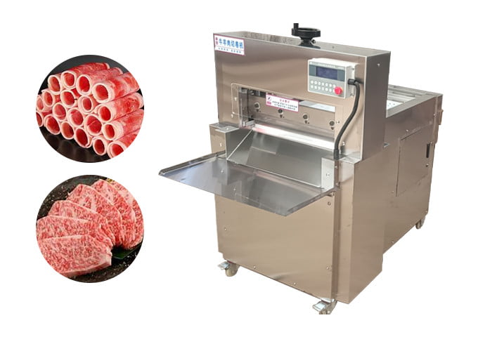 Mutton slicing machine | Frozen meat slicer