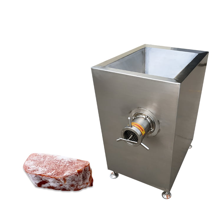 Frozen meat grinder