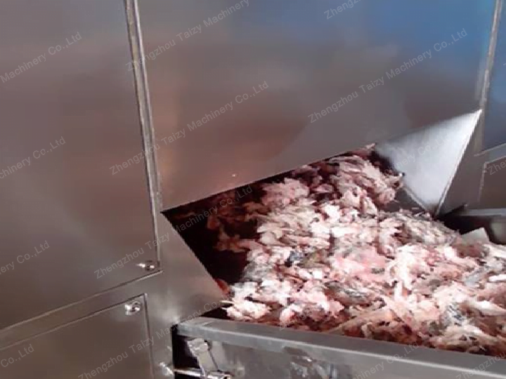 Meat shredder test