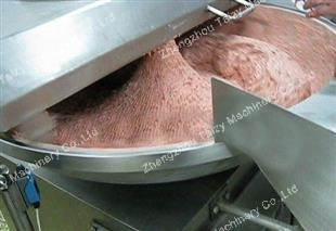Máquina mezcladora cortadora de carne
