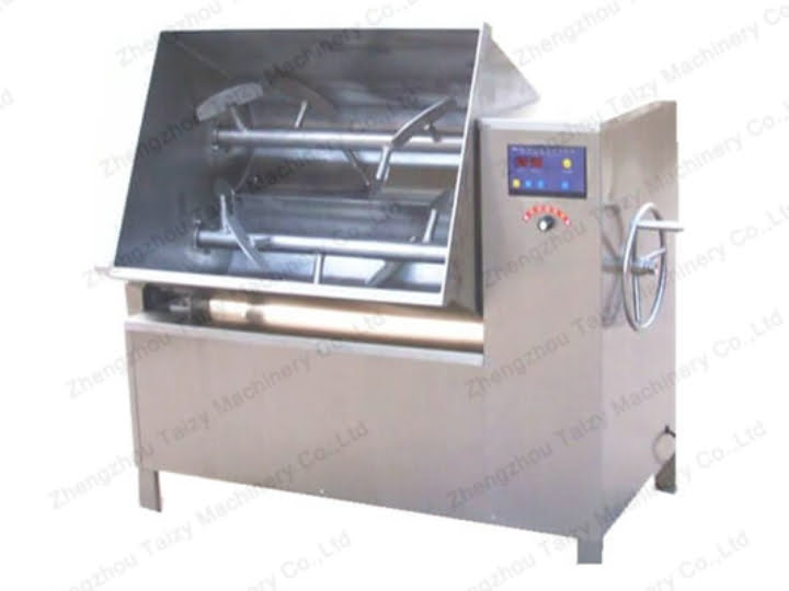 Máquina mezcladora de relleno de carne