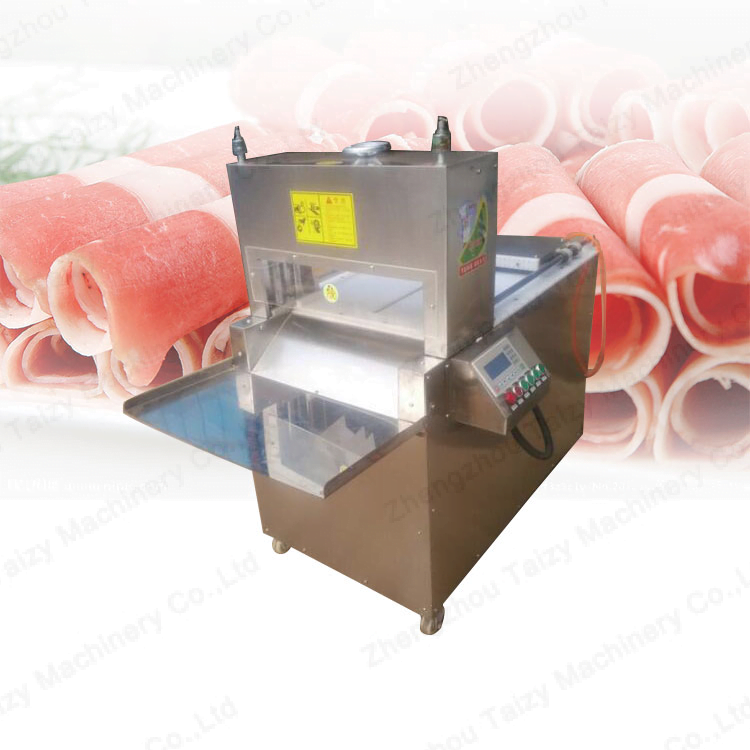 frozen beef slicing machine