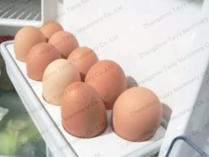 Stockage des œufs