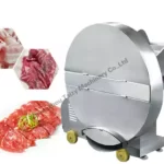 Frozen meat slicer machine for meat flake