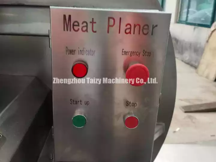 Meat slicer machine