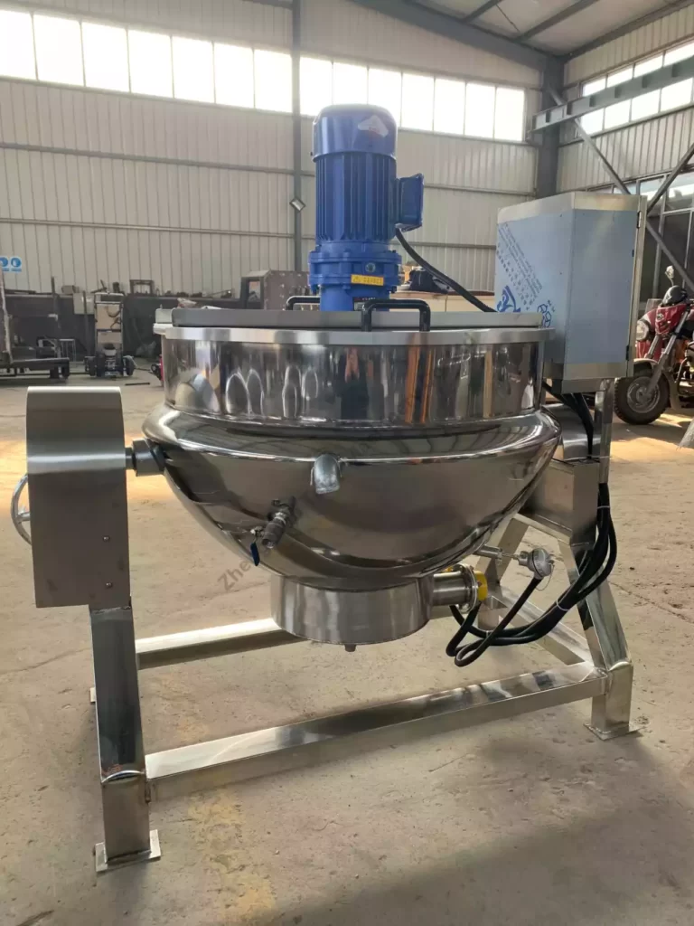 electric steam jacketed kettle