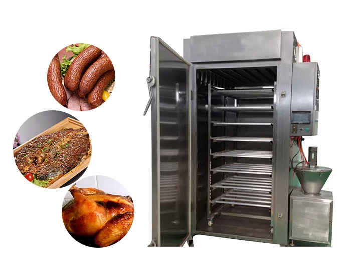 Se vende máquina ahumadora de carne comercial